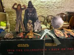 A limited edition 3D Star Wars Trilogy Special Edition Cinema Standee from 1997 for "Star Wars" "