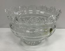 A Waterford Crystal "Kings" trophy bowl inscribed "Guinness Special Festival Award Channel 4