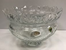 A Waterford Crystal "Kings" trophy bowl inscribed "Guinness Special Festival Award Channel 4