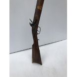 A Jukar muzzle loading black powder shotgun flintlock 32.5" barrel (number 107613) (Requires current