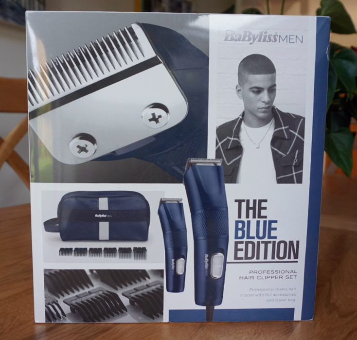 BaBylissMEN Blue Edition Professional hair clipper set-gifted by Tesco Extra