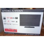 Mitchell & Brown 32” Smart HD TV-gifted by Gardiner Haskins