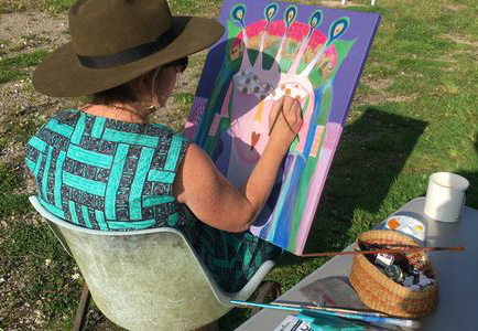 Half day Intuitive Art Workshop with the Churn's very own Amanda Griffiths-Explore your creative