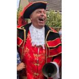 Singing telegram by John Lawrence the Town Cryer i.e.