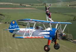 Individual Wing Walking experience with AeroSuperBatics,