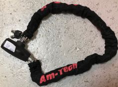 An Amtech 36" bike security chain and lo