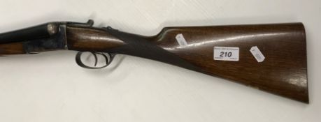 An L.I.G Elgoibar 12 bore shotgun, doubl