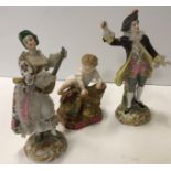 A 19th Century French porcelain figure o