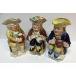 A collection of three 19th Century Toby