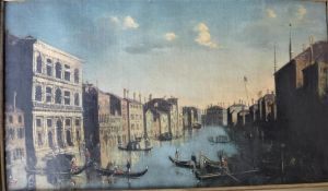 FOLLOWER OF CANALETTO "Venetian scene wi