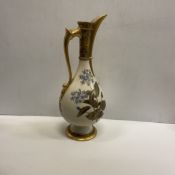 A Royal Worcester blushware pear shaped