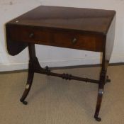 An early 19th Century mahogany and rosew