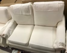 A Wesley Barrell cream ground two seat s