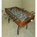 A Foosball Table, hand built in Vietnam by District Eight Design, table no. 325, production date