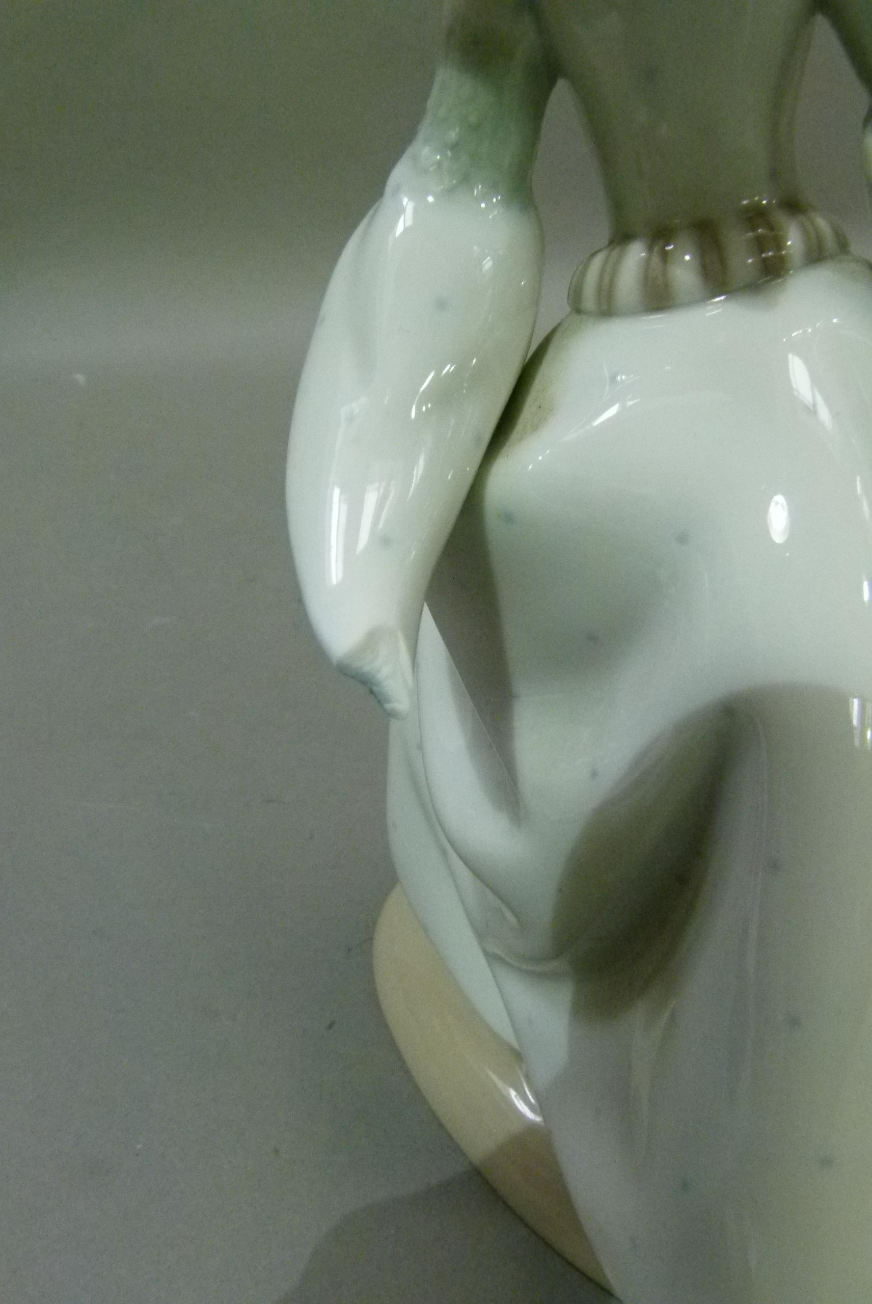 A Lladro Cinderella, code 4828, year 1972, 25cm high, (damage to cloak tip at the back) together - Image 6 of 8