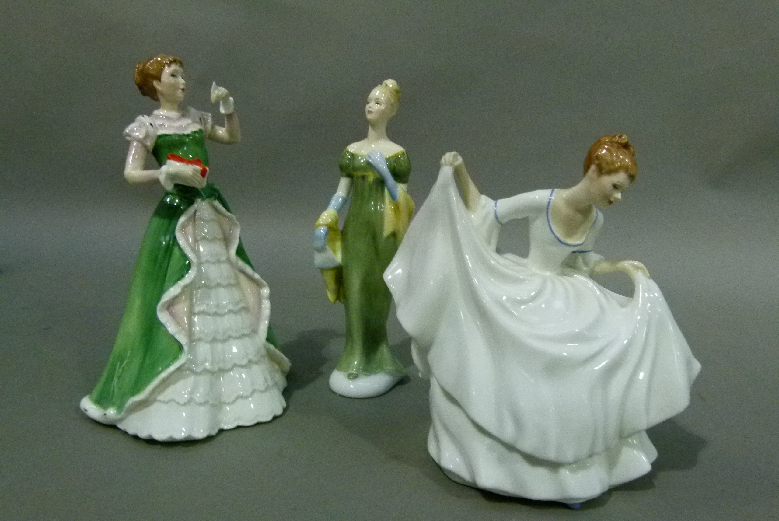 Three Royal Doulton figures, Merry Christmas, Pamela and Lorna - Image 3 of 3