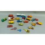 A quantity of Dinky and Corgi toys to include International 6x6 truck, Euclid rear dump truck number