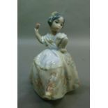 A Lladro figure Carmencita, code 5373, year 1988, 14cm high