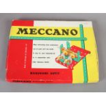 Vintage Meccano Mechanisms Outfit with instruction pamphlet, c1959, boxed (faults to box and one