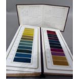 Bradford Textile Industry interest - dye shades sample book for Crossley & Co, Ingleby and