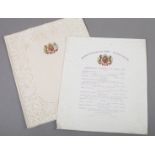 Royal concert: An attractive printed 4to programme for the music concert at Buckingham Palace,