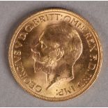 A George V sovereign 1932 South Africa (Pretoria) mint, E.F