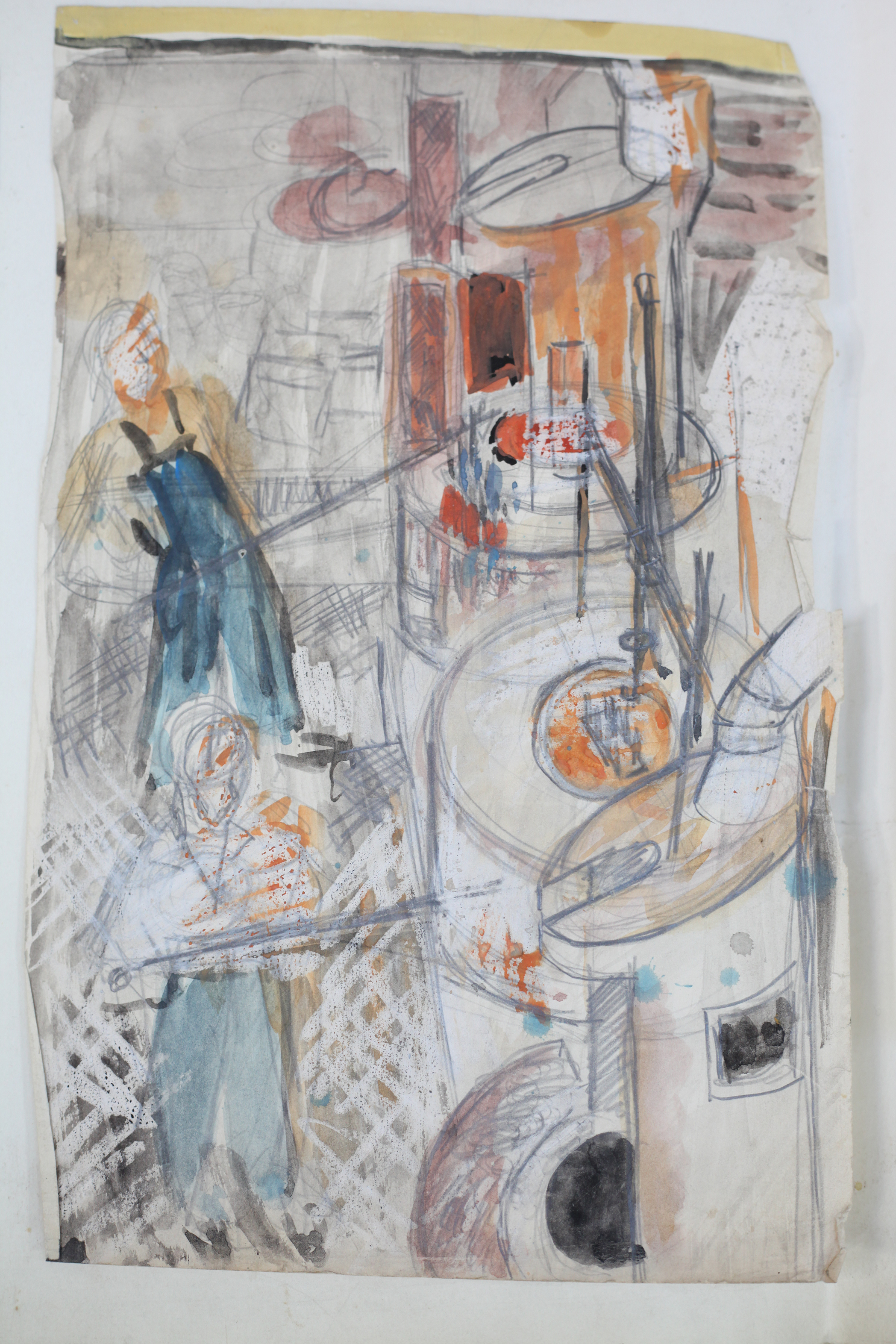 ARR DRUIE BOWETT (1924-1998), Sheffield Twist Drill and Steel Company, five sketches in pencil, - Image 4 of 8