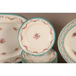 A Minton part dinner service