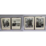 xx Ruis, c.1950, Four studies of Spanish coastal life, black and white photographs, various sizes,