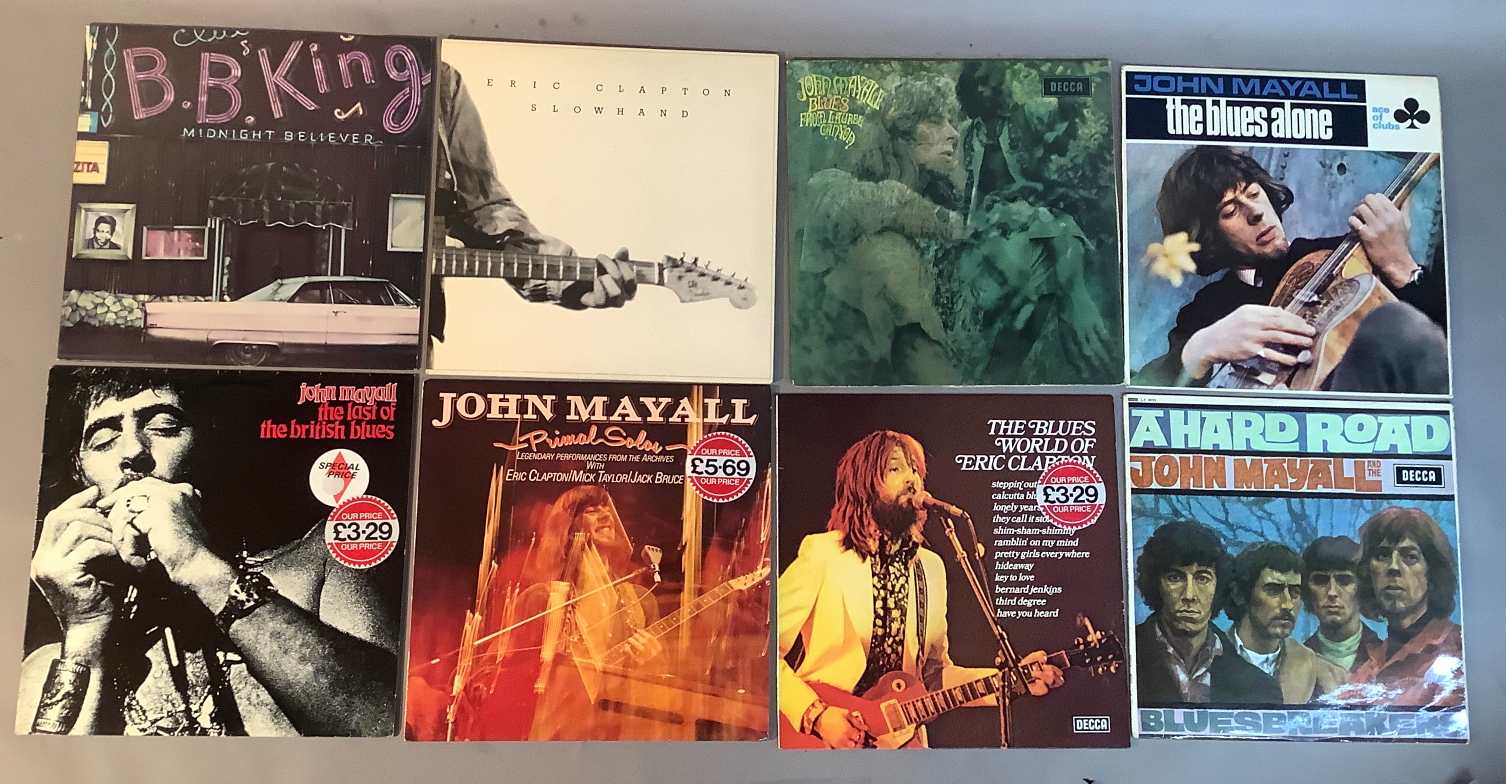 A quantity of LP's to include: John Mayall - Crusade, John Mayall - Diary Of A Band Vol One, John