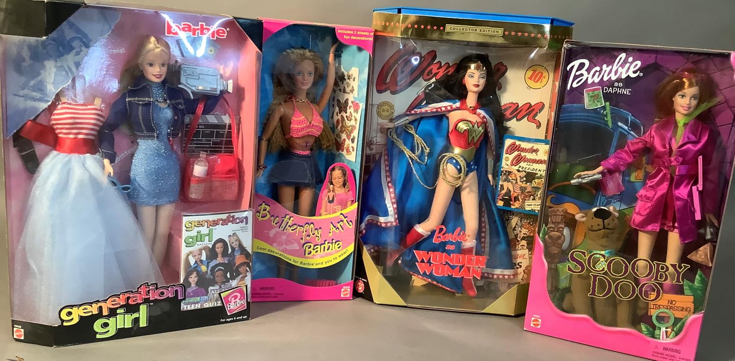 Barbie as Wonder Woman, collector edition, boxed, Barbie Generation girl, Barbie as Daphne Scooby - Image 2 of 2