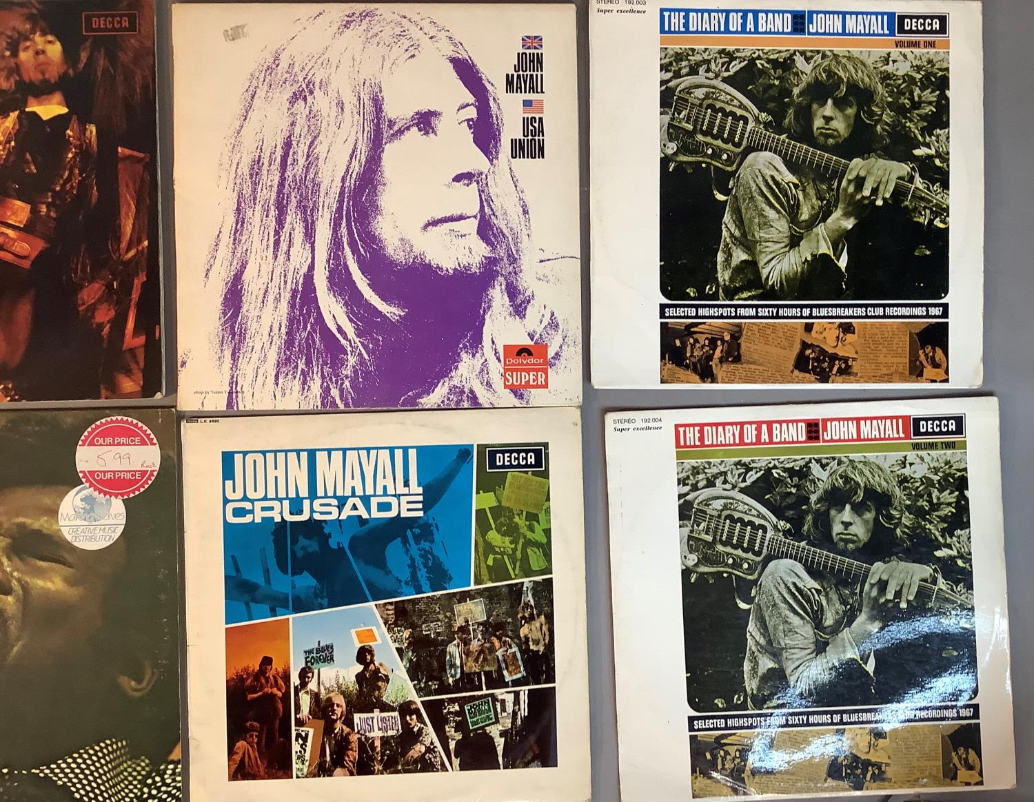 A quantity of LP's to include: John Mayall - Crusade, John Mayall - Diary Of A Band Vol One, John - Image 6 of 6