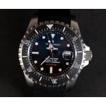 A TECNOTEMPO TT2000 GENTLEMAN'S AUTOMATIC DIVER'S LIMITED EDITION 01/50 WRISTWATCH
