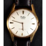 A BENTIMA STAR GENTLEMAN'S MANUAL WRISTWATCH CIRCA 1965 in rolled gold case with stainless steel