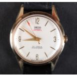 A SMITH'S GENTLEMANS EVEREST AUTOMATIC WRISTWATCH c.1960 in rolled gold case with stainless steel