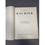Honore Daumier, 240 lithographs, published Switzerland 1946, one volume