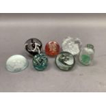 Seven various paperweight, Victorian and modern including examples by Caithness, London 2012,