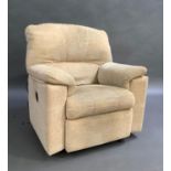 A G-Plan electric reclining armchair