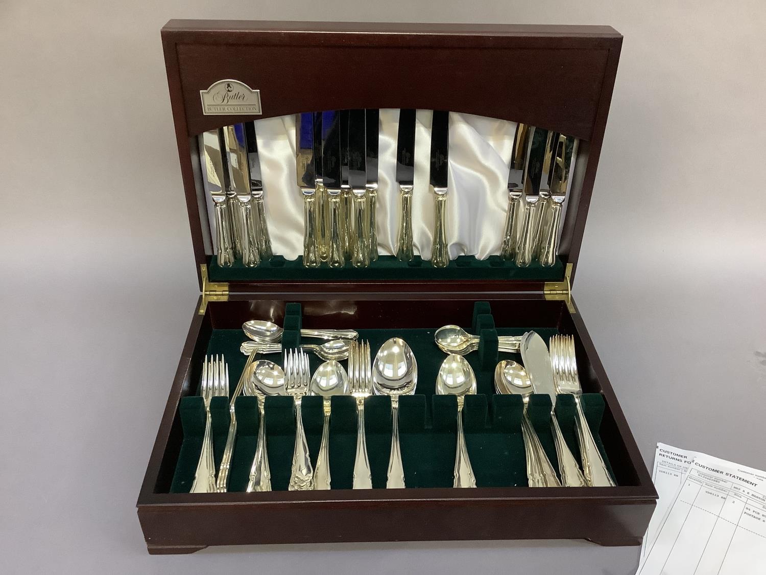 A canteen of Cutlery by Butler of Sheffield, incomplete - Image 2 of 5