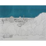 By and After Will Clarke (20th / 21st Century), Primrose Hill, screen print, limited edition 11/