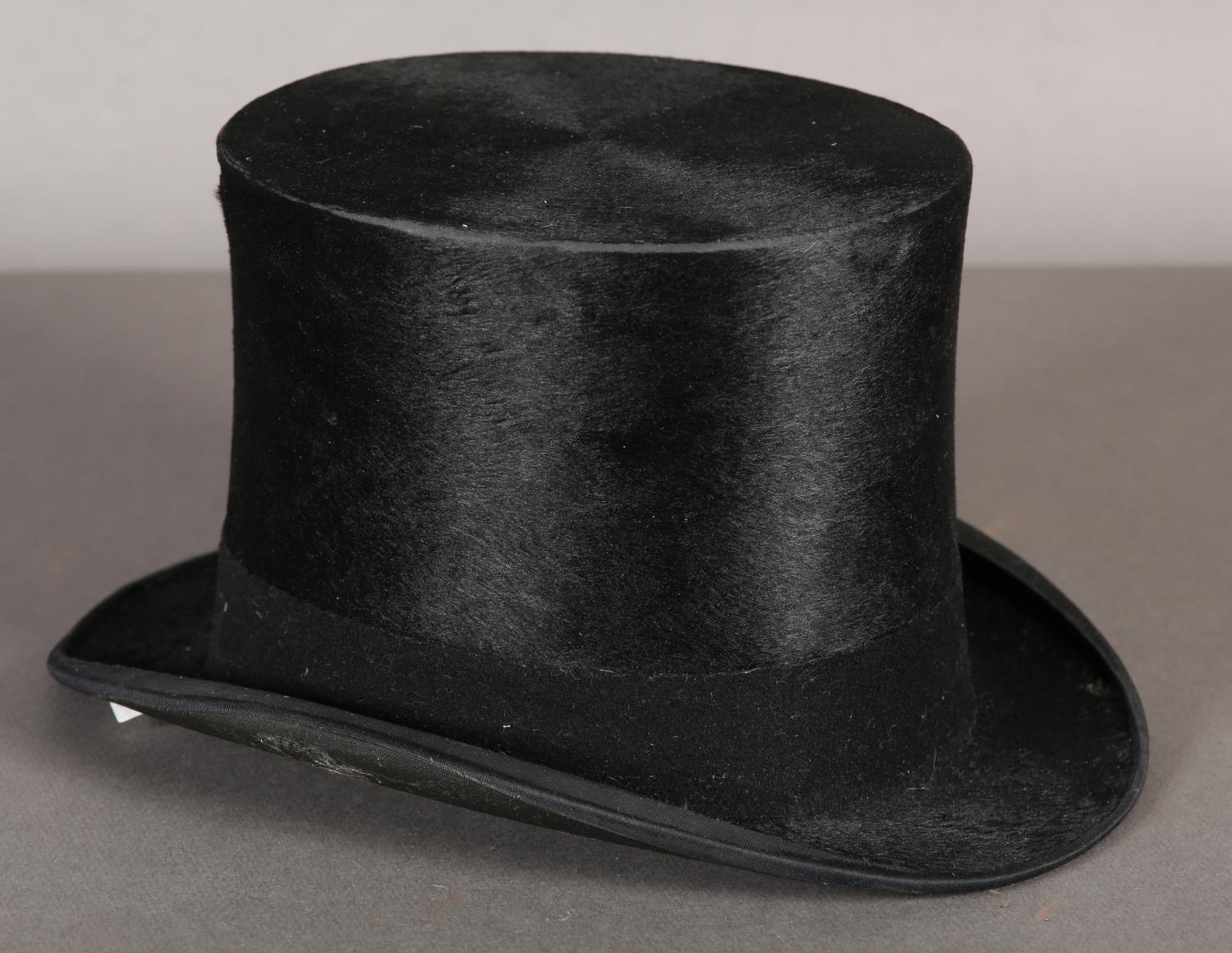 A gentleman's top hat by H M Stanley of London
