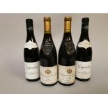 Gigondas 1999, M. Chapoutier, two bottles, Chateauneuf du Pape, Cuveé de Haute Pierre, 1988 and