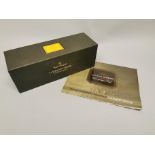 Veuve Clicquot La Grande Dame vintage champagne, 1990, presentation box (opened) together with a