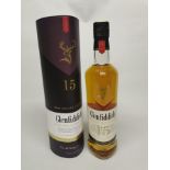 Glenfiddich Single Malt Scotch Whisky, Our Solera Fifteen, 40%, 70cl, presentation card tube, one