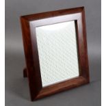 DAVID LINLEY (b.1961), AN AMERICAN WALNUT PHOTOGRAPH FRAME, rectangular cushion outline, 34.5cm x