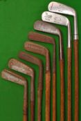 8x various blade putters – notably D Anderson St Andrews “Dunit”, 2x Tom Stewart putting cleeks,