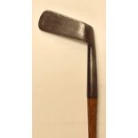 Scarce Tom Stewart Maker St Andrews “Special” heavy bent face blade putter – with the early makers
