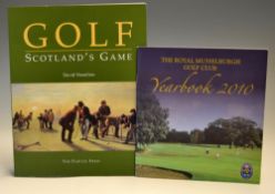 Hamilton, David - “Golf – Scotland’s Game” publ’d 1998 – a full colour litho printed publication for