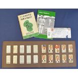 Selection of John Player & Sons Cricket Cigarette Cards mixed 1934 and 1938 appears incomplete (50),