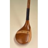 Fine and genuine Jack White junior persimmon striped top spoon -professionally restored and still